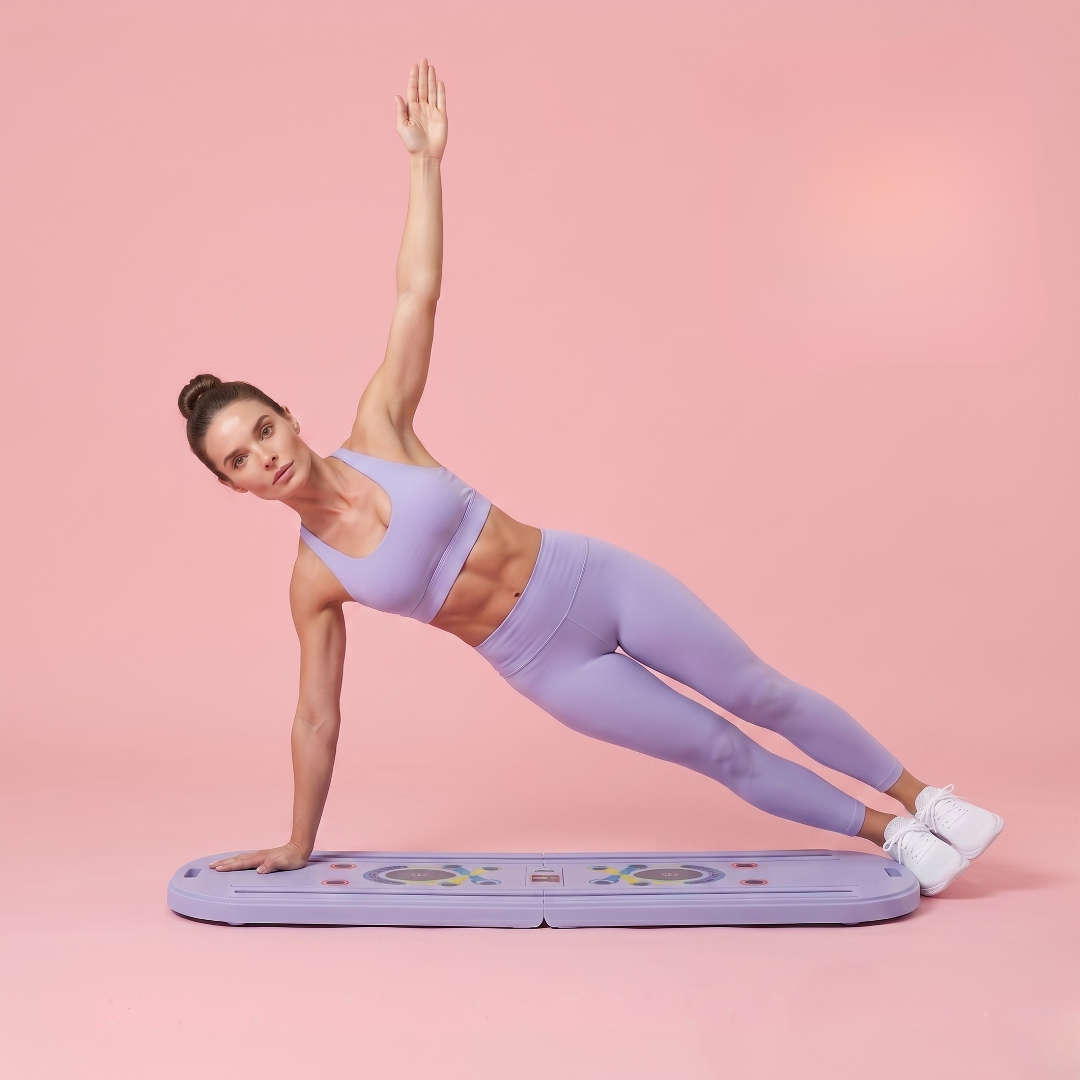 Bærbar PRO-pilatesreformer – stang, brett og motstand